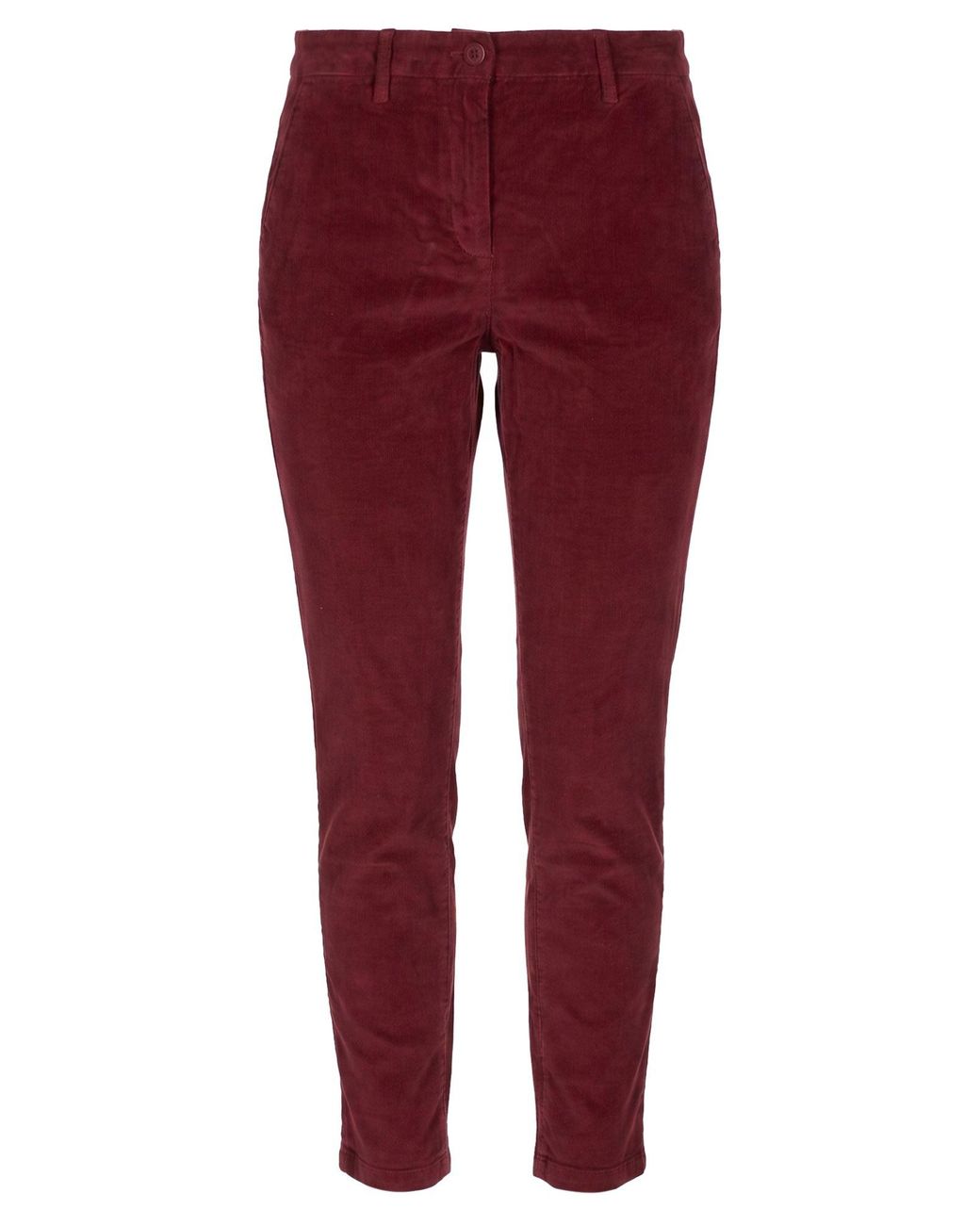 Jacob Cohen Red Pants Cotton, Elastane