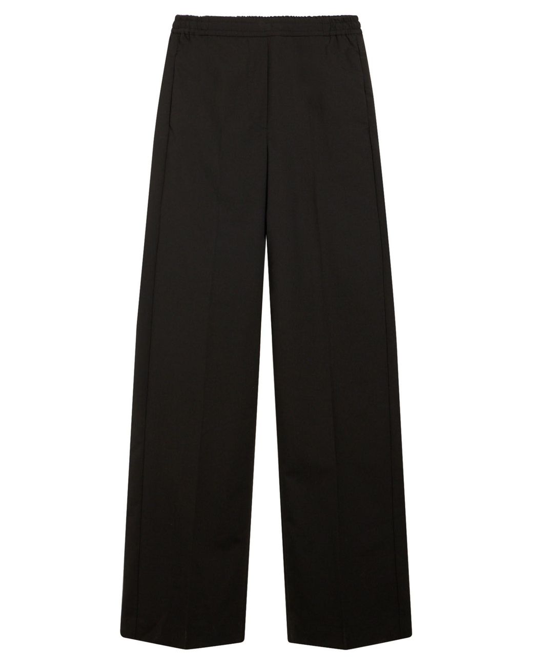 Department 5 Black Pants Polyester, Virgin Wool, Elastane