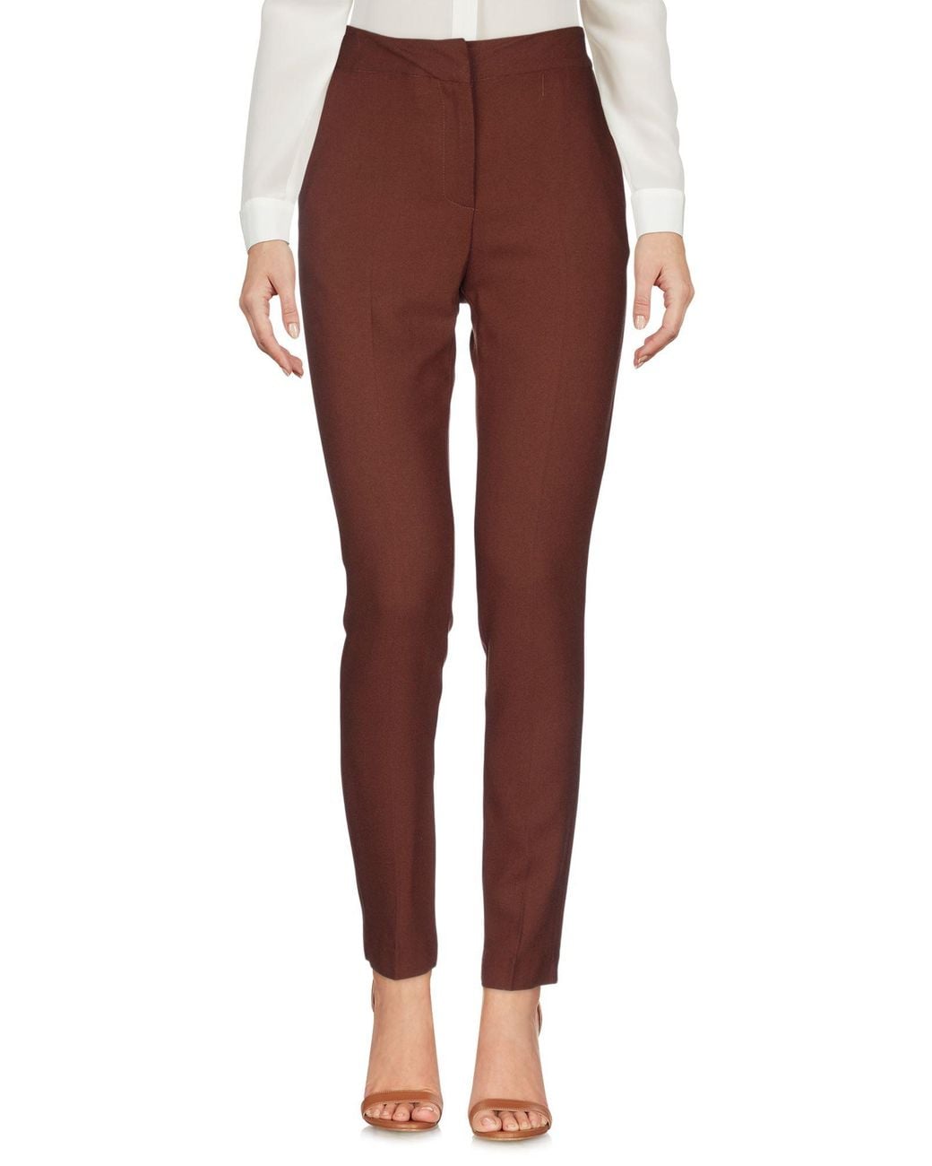 Manila Grace Brown Pants