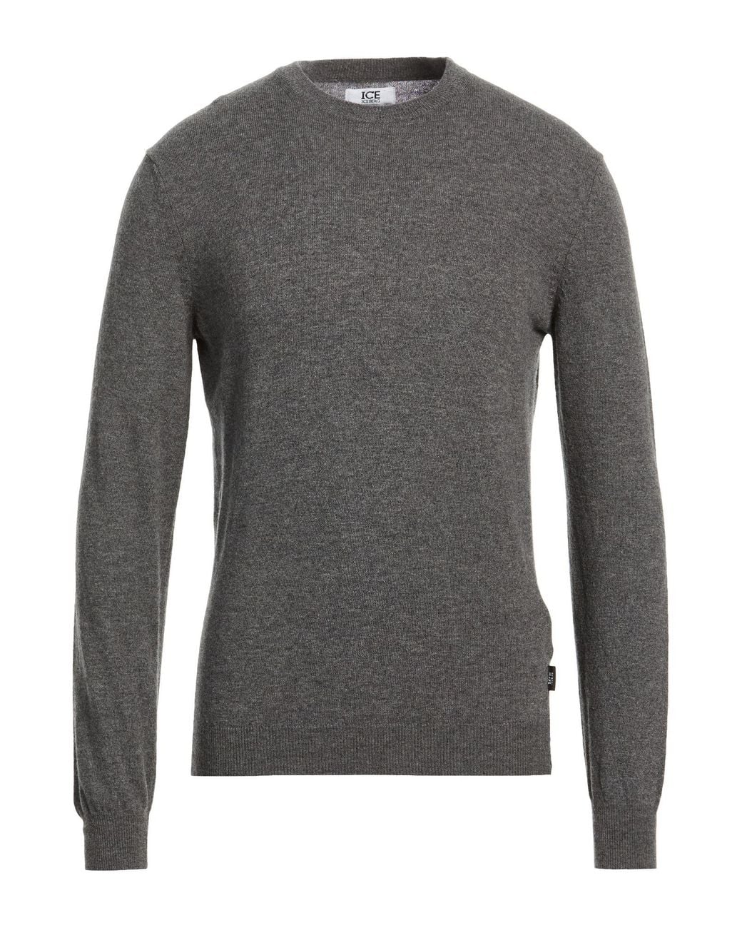 Ice Iceberg Gray Sweater Wool, Polyamide for men