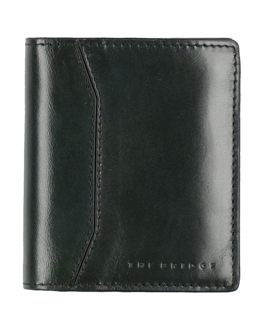 The Bridge Green Wallet for men