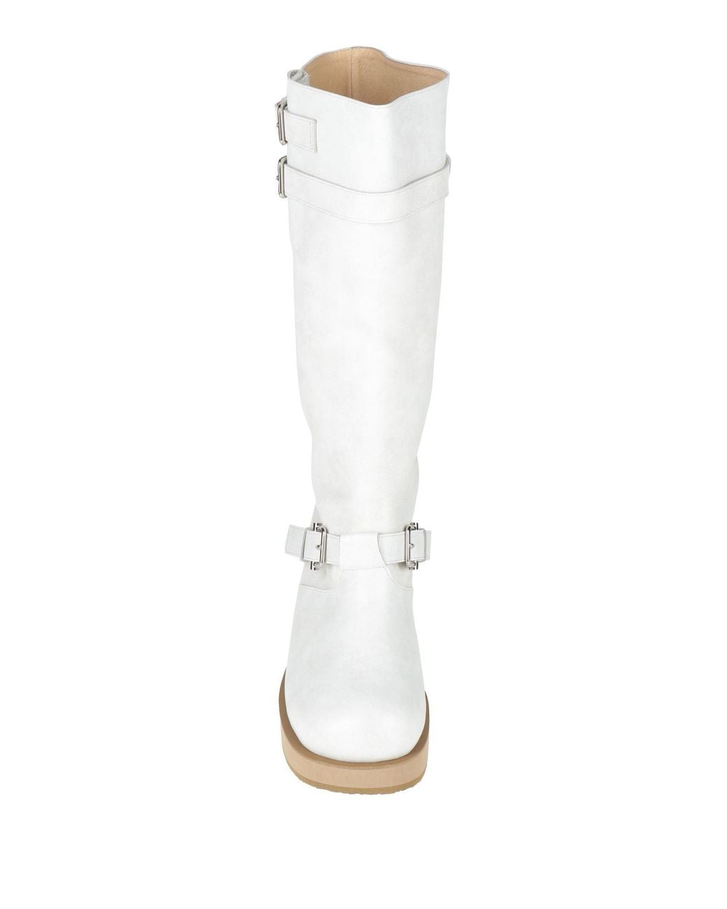 OSOI White Boot Cow Leather
