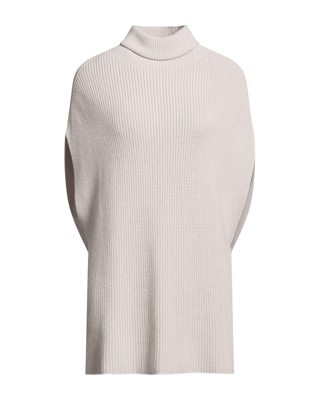 Compagnia Italiana White Light Turtleneck Virgin Wool