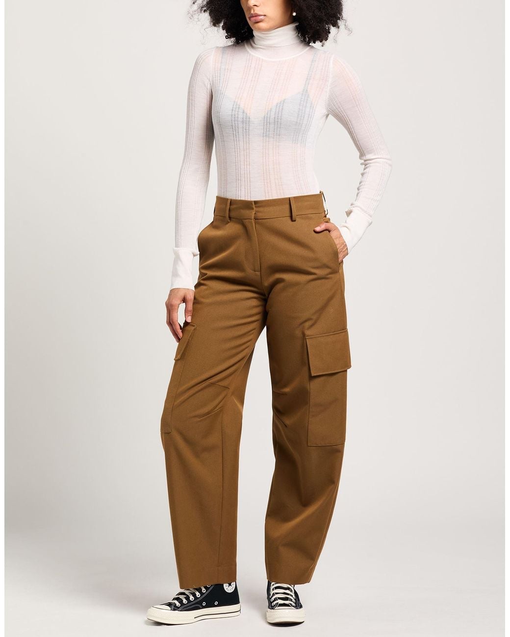Alysi White Turtleneck