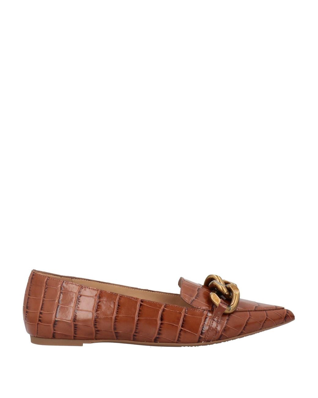 michael kors brown loafers