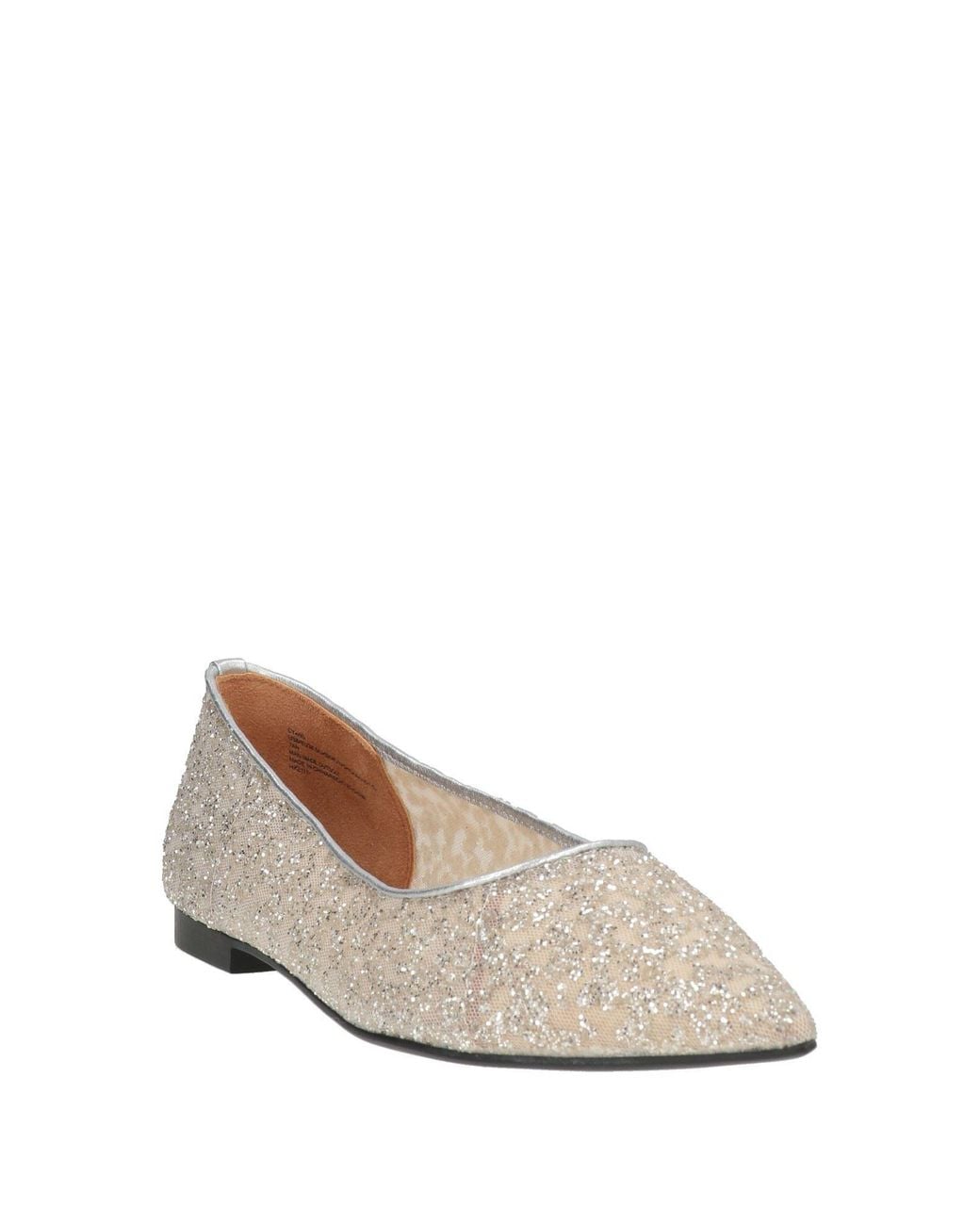 Steve Madden White Ballet Flats