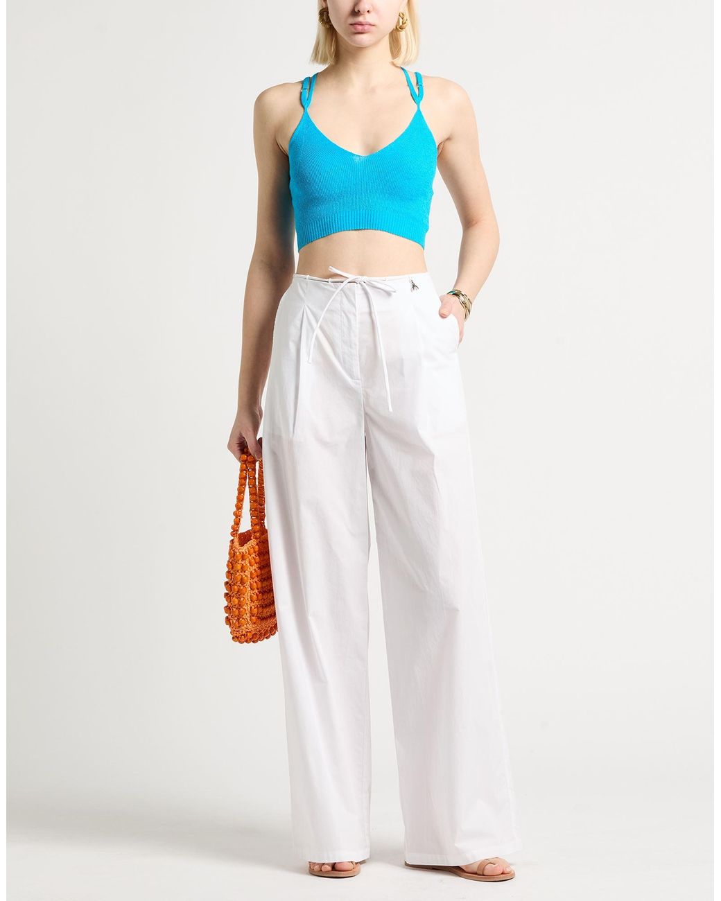 Patrizia Pepe White Pants