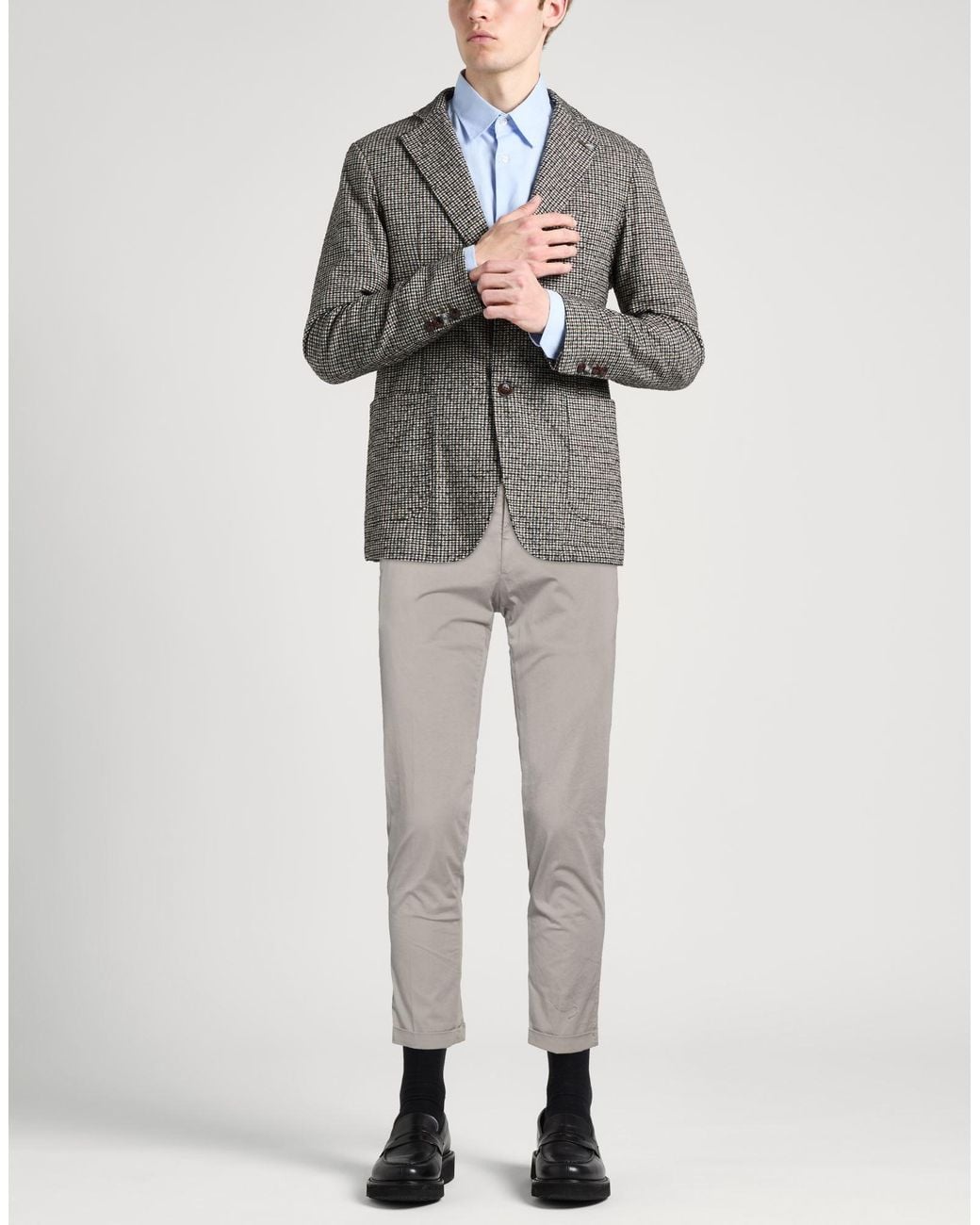 Santaniello Gray Trouser for men