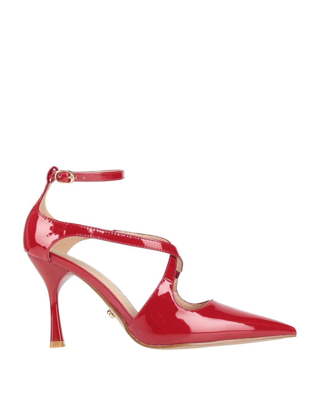 Twenty Four Haitch Red Pumps Textile Fibers