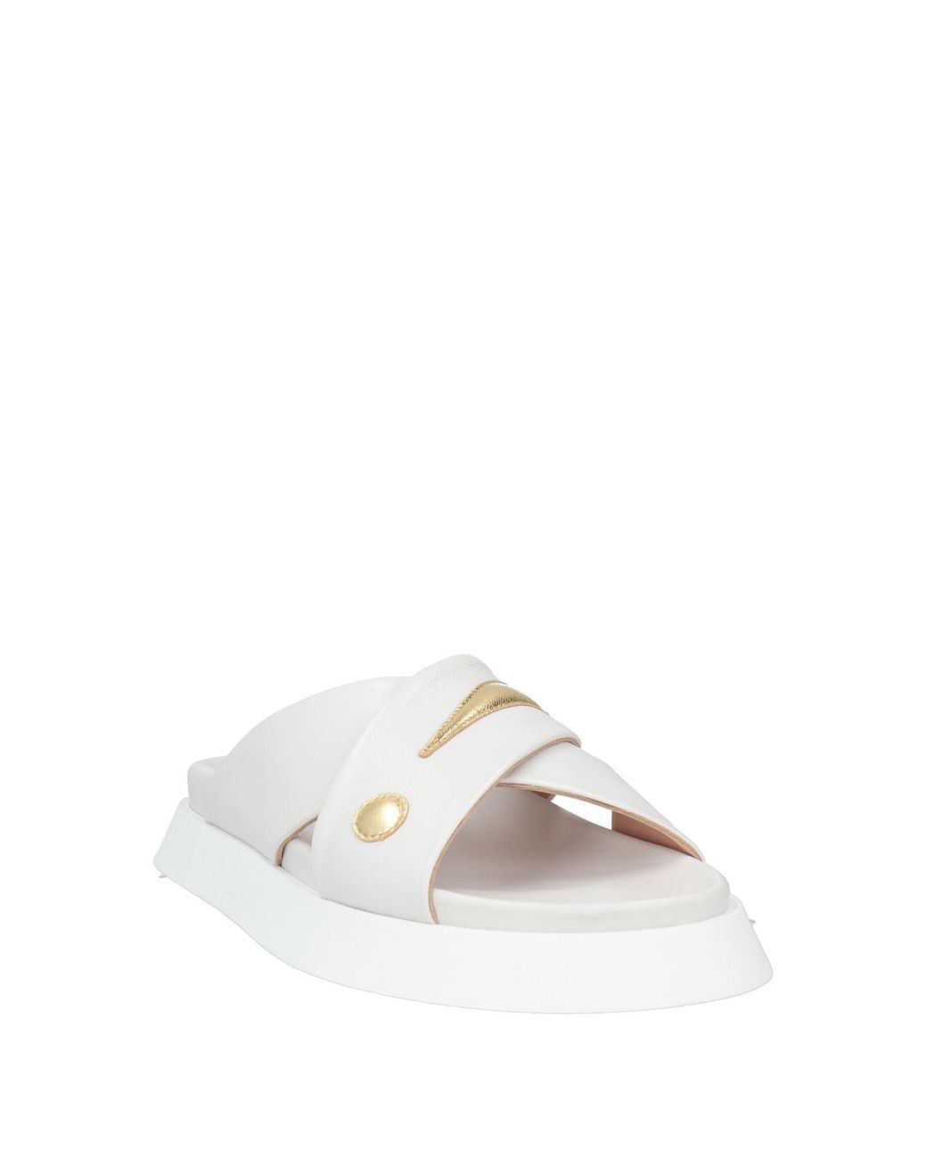 Moschino White Sandale