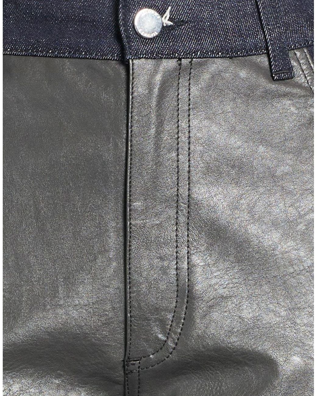 Beatrice B. Gray Pants Polyurethane