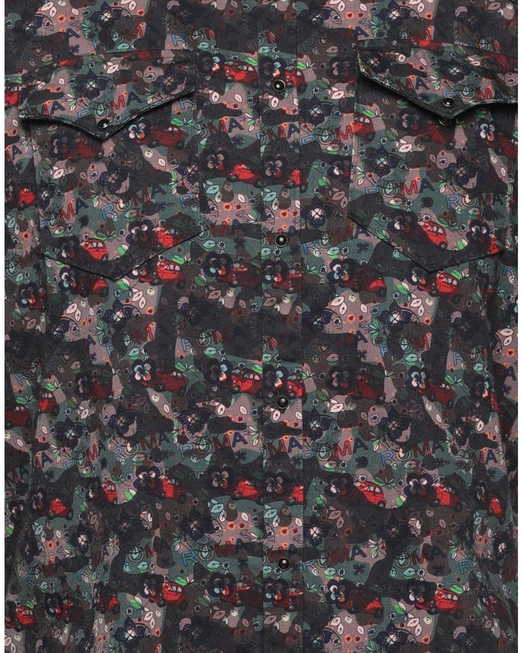 Aglini Gray Shirt for men