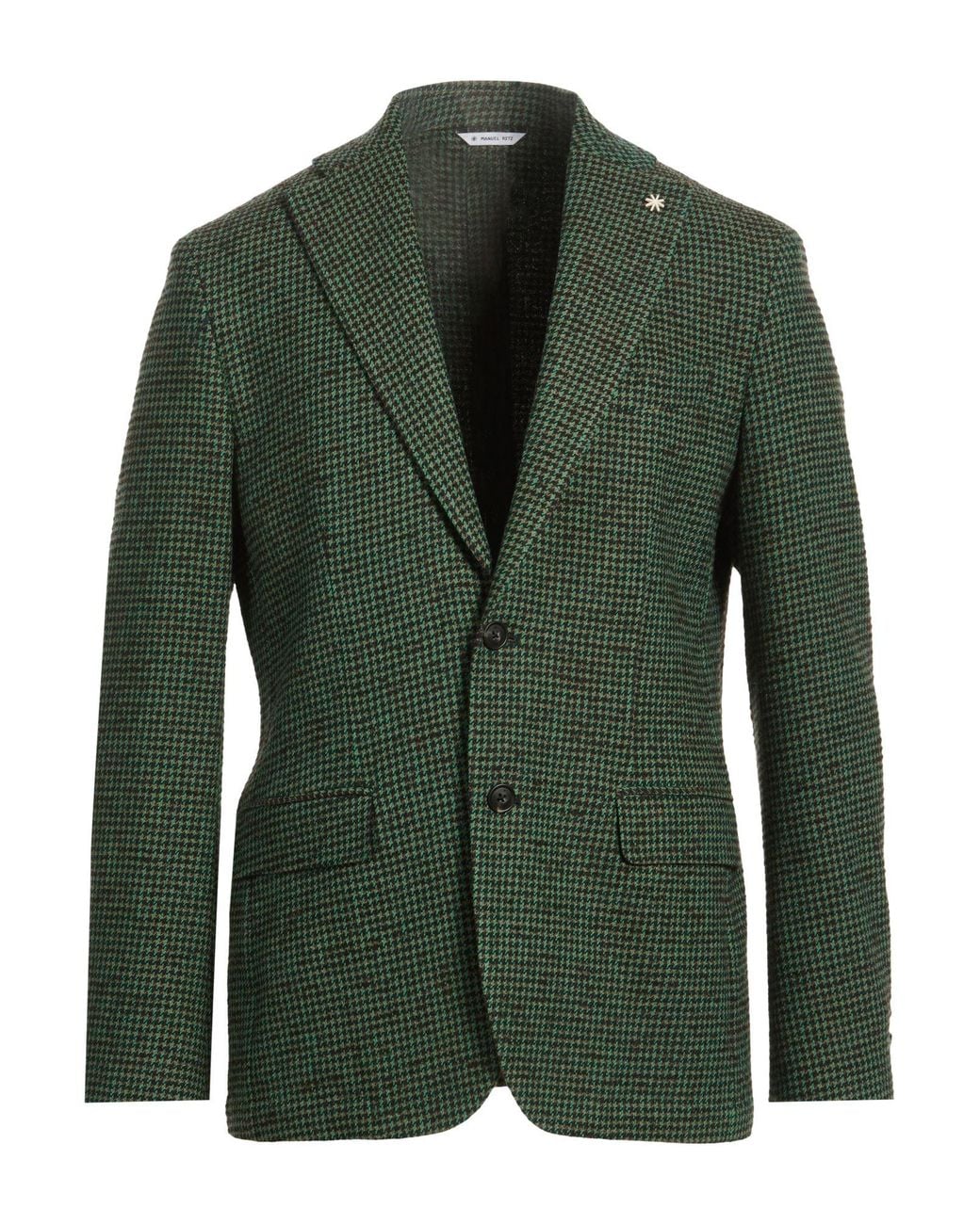 Manuel Ritz Green Blazer for men