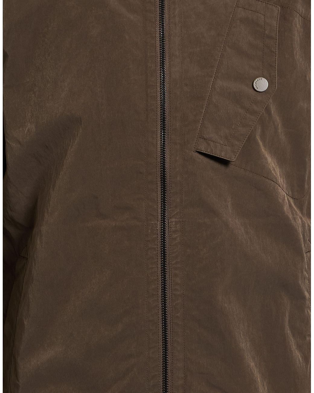 Belstaff Brown Dark Jacket Polyester, Polyamide for men
