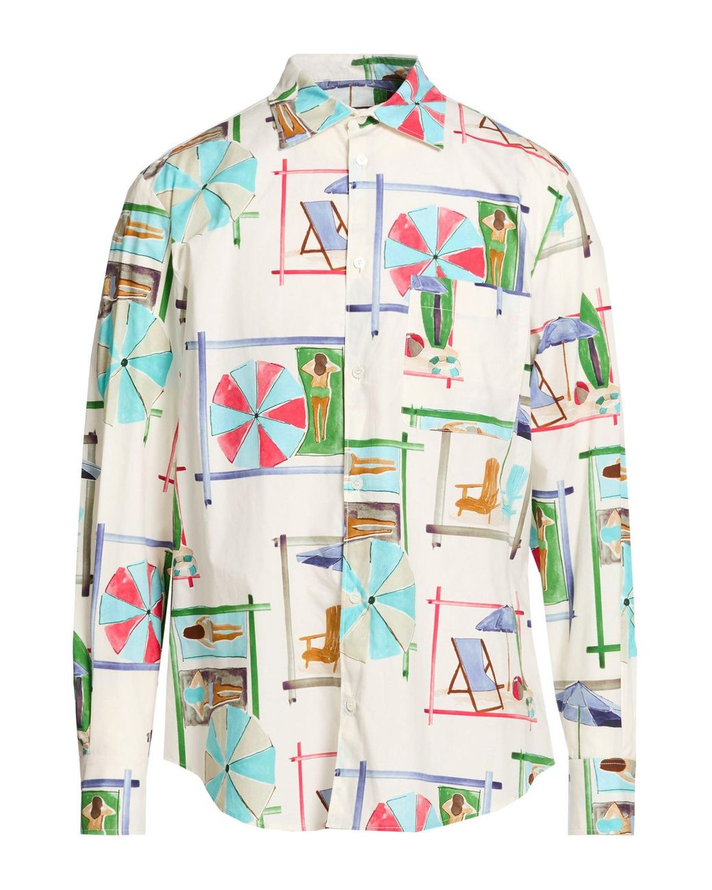 Paul & Joe White Shirt Cotton for men