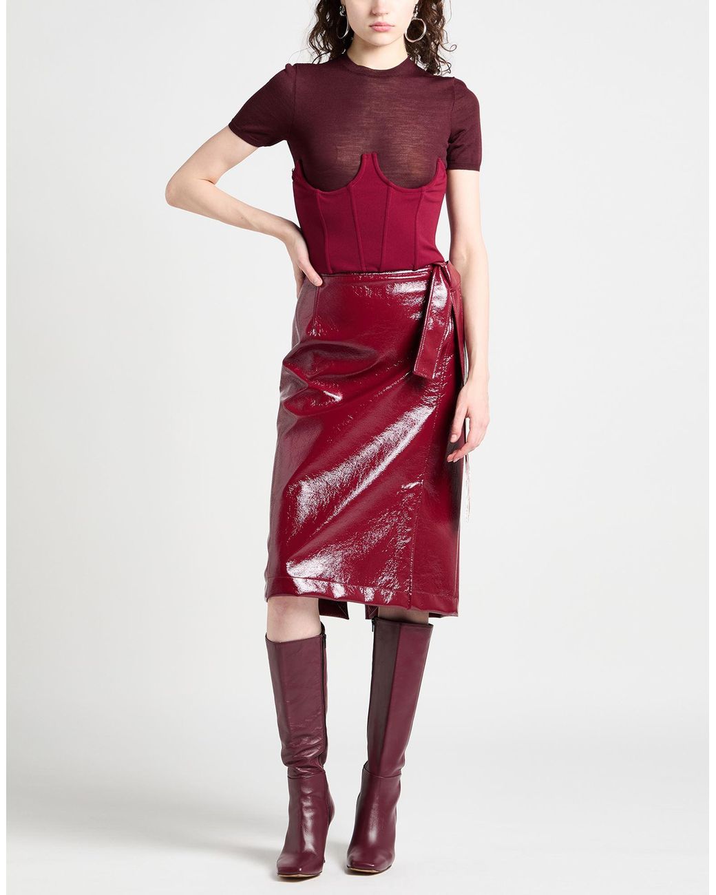 Top Aniye By de color Red