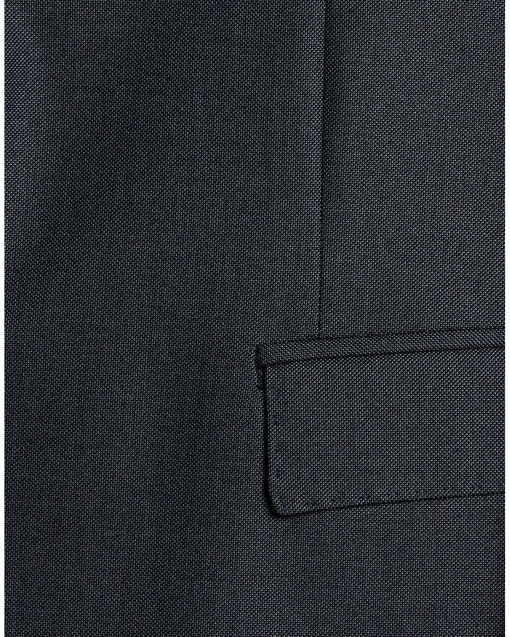 Exte Blue Suit Wool for men