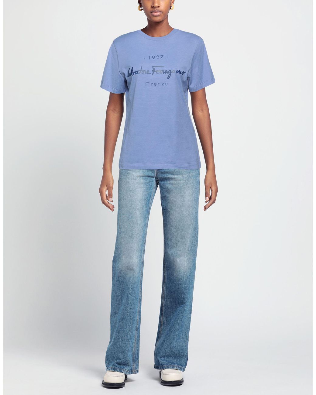 Ferragamo Blue T-shirt