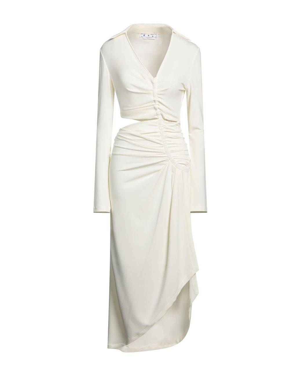 Off-White c/o Virgil Abloh White Maxi Dress