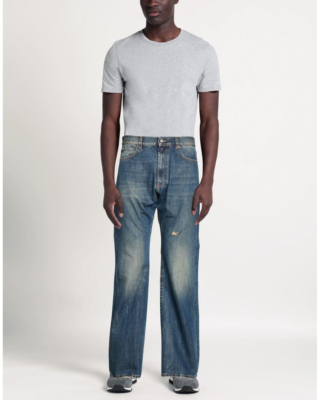 THE BIG WHITE BLUE Blue Jeans for men