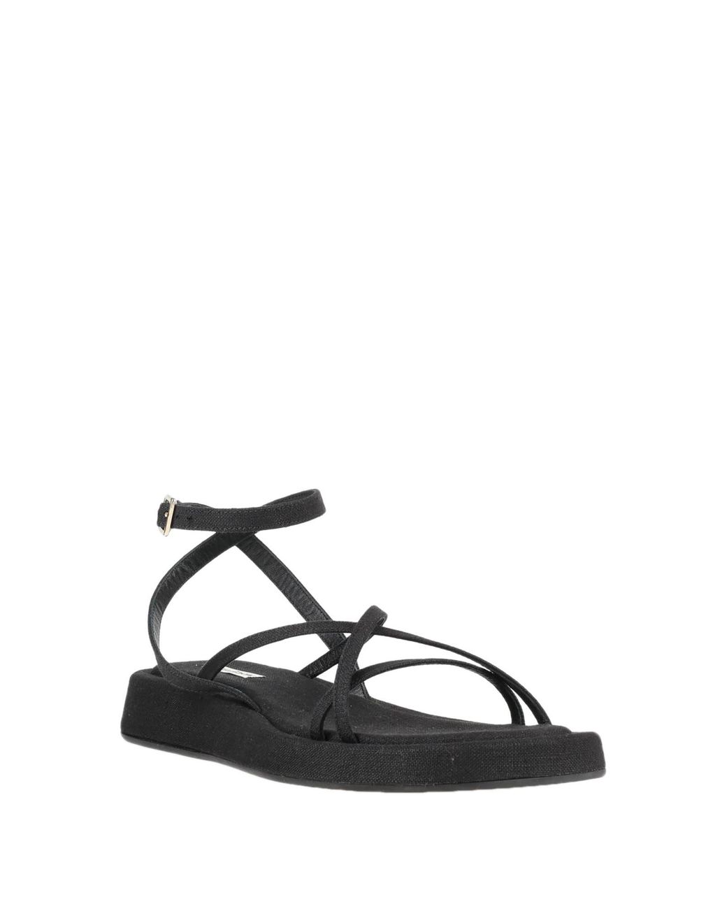 GIA RHW Black Sandals