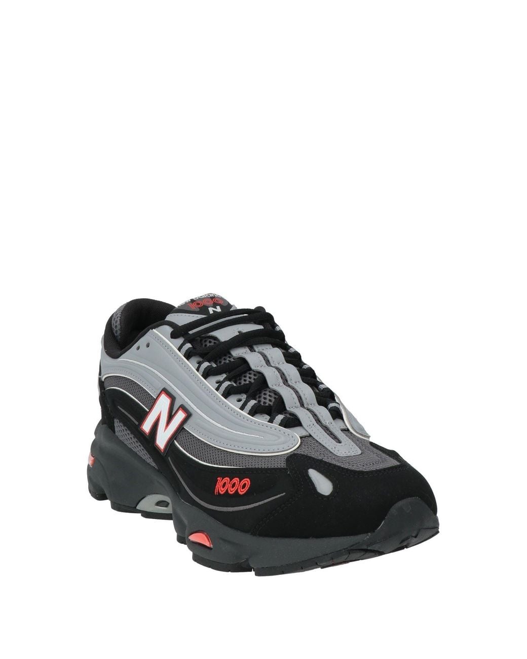 New Balance Black 1000 Sneakers Synthetic Material, Textile Fibers for men