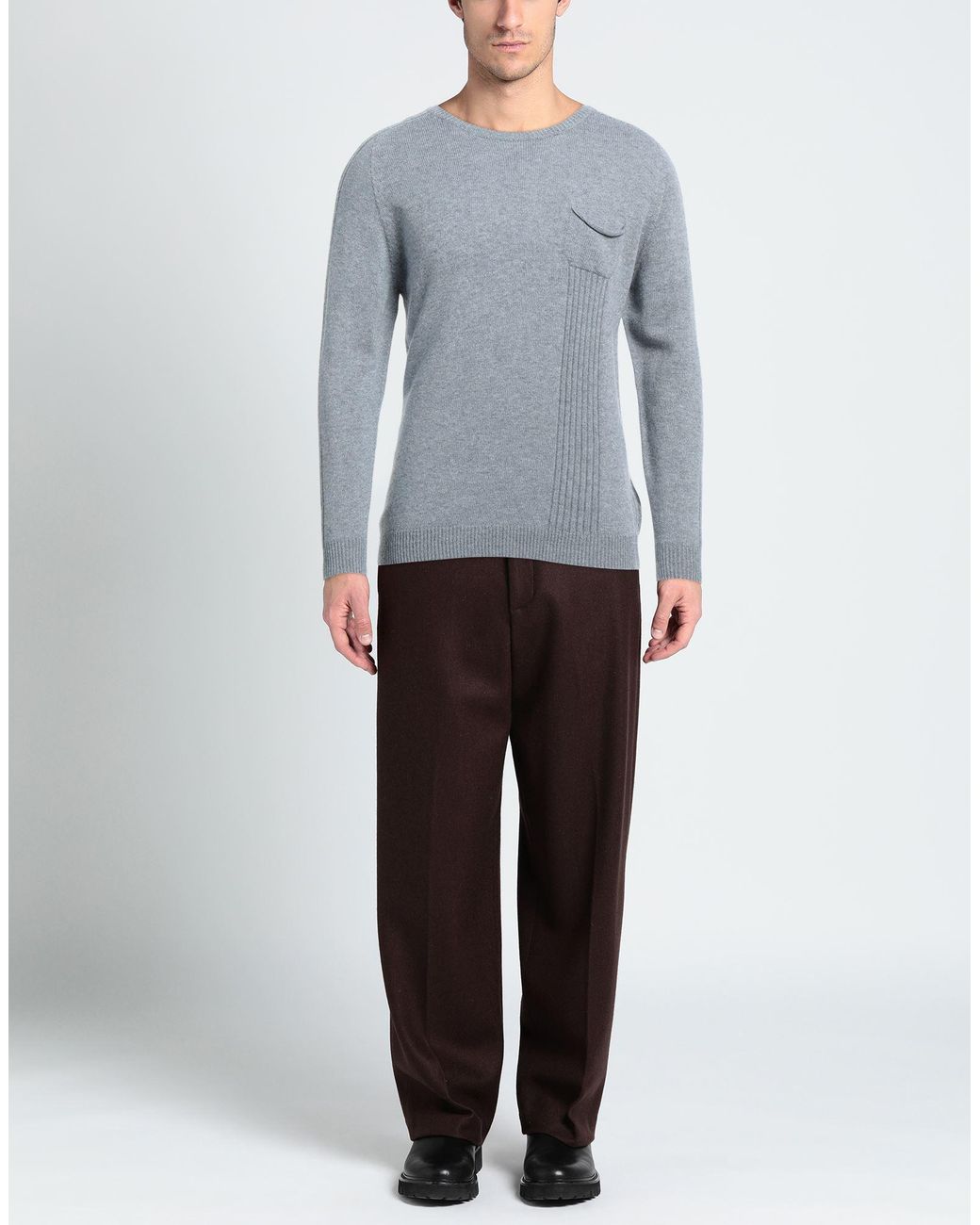 Pullover Alpha Studio de hombre de color Gray