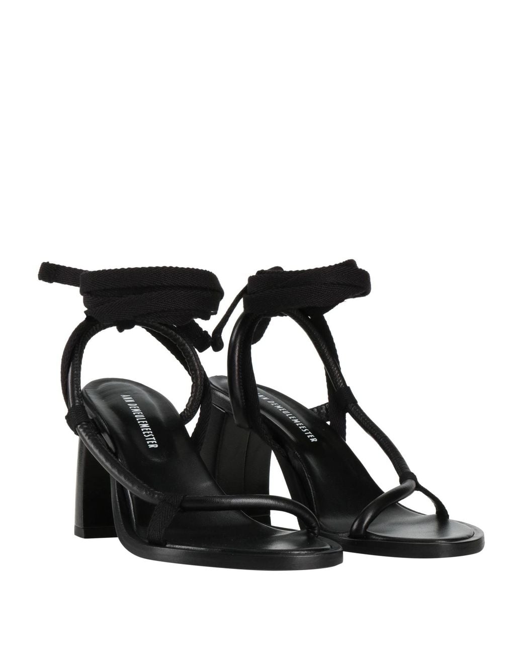 Ann Demeulemeester Black Sandals