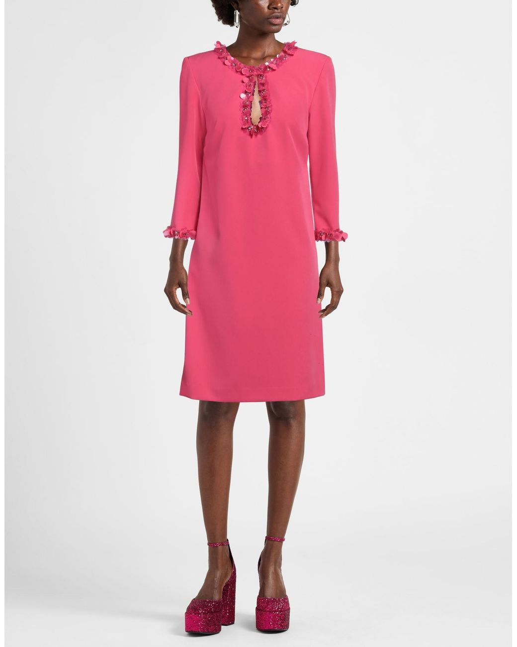 P.A.R.O.S.H. Pink Mini Dress