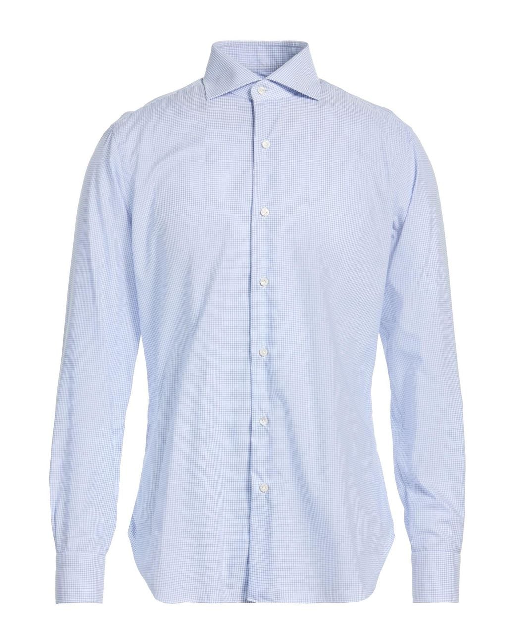 Barba Napoli Blue Shirts for men