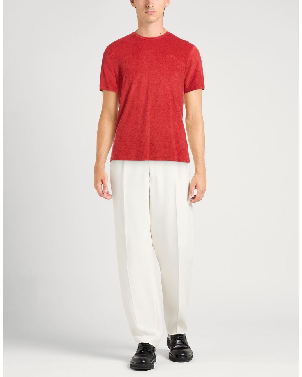 Mc2 Saint Barth Red T-Shirt for men