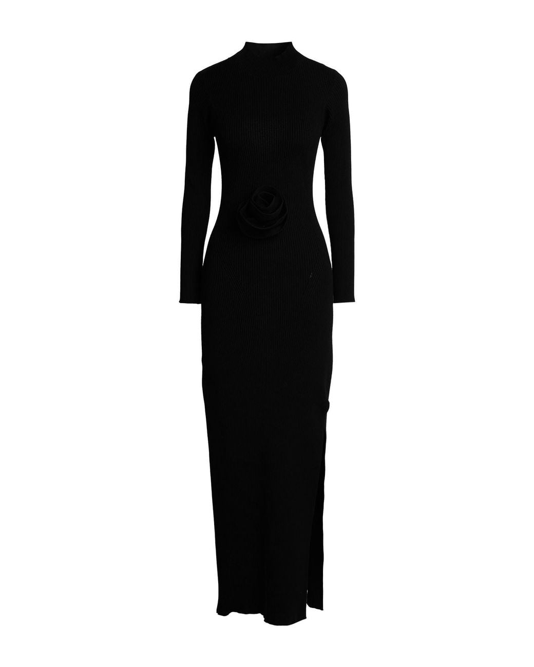 La Petite Robe Di Chiara Boni Black Maxi Dress Viscose, Polyester