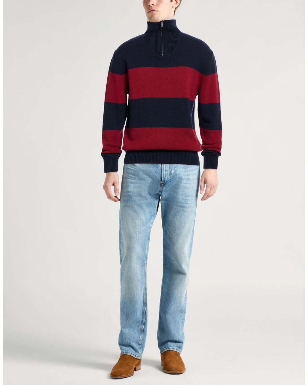 Daniele Fiesoli Red Turtleneck for men