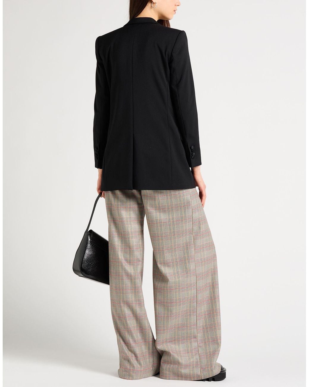 Lardini Black Blazer Polyester, Wool, Elastane