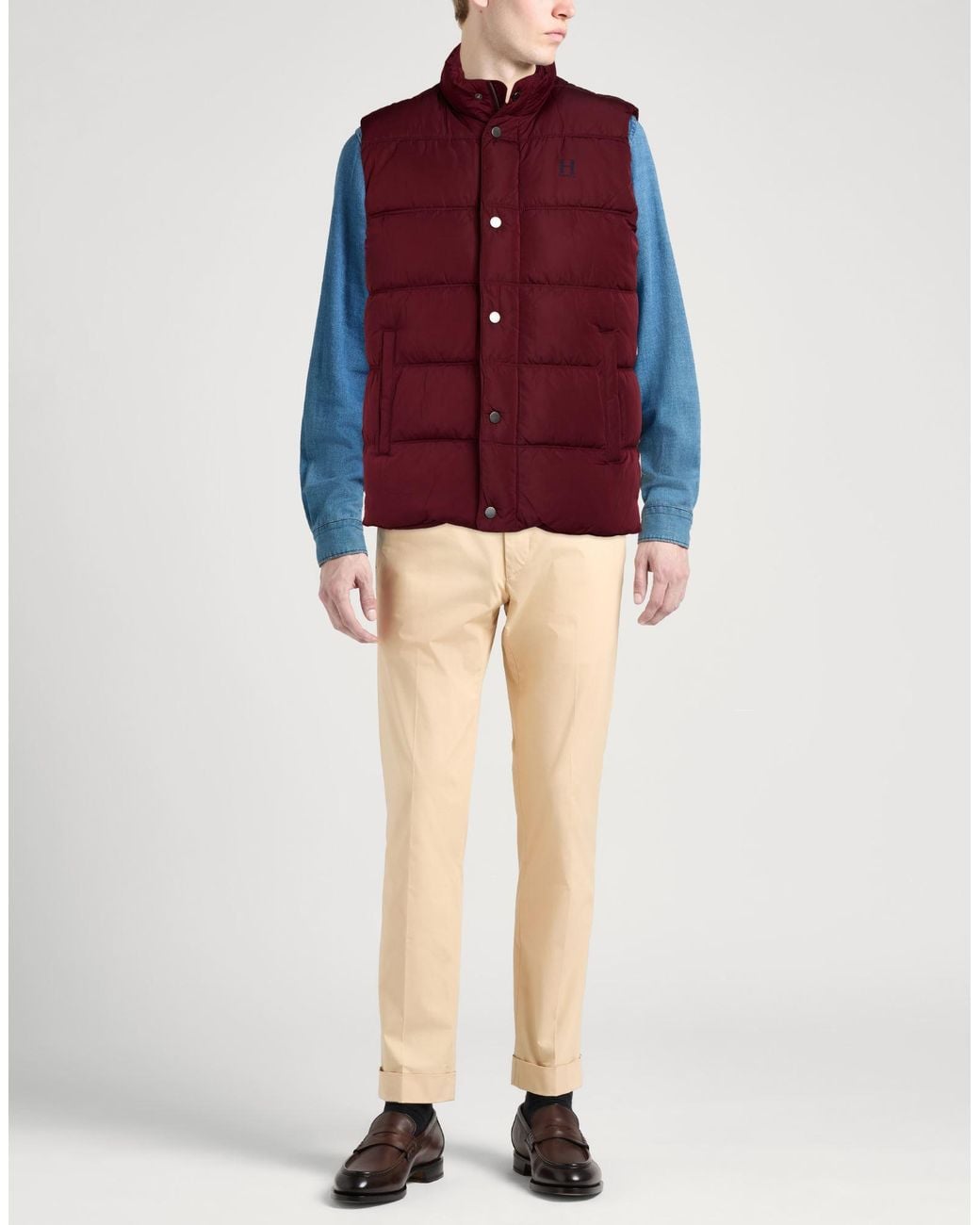 Hackett Purple Vests for men