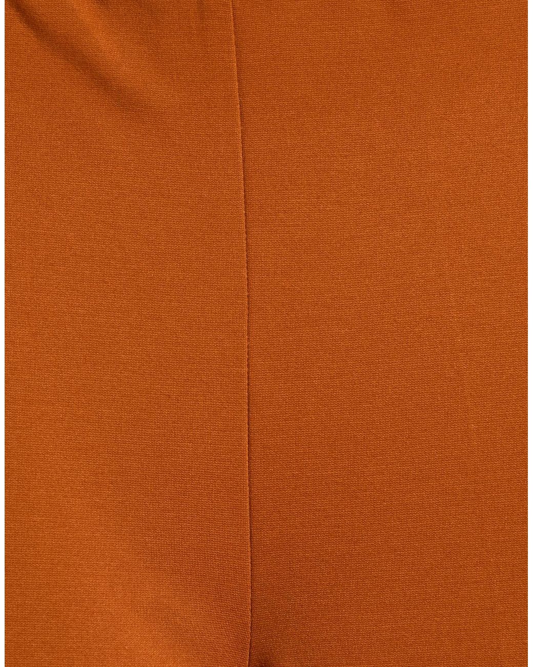 Jucca Brown Rust Pants Viscose, Polyamide, Elastane