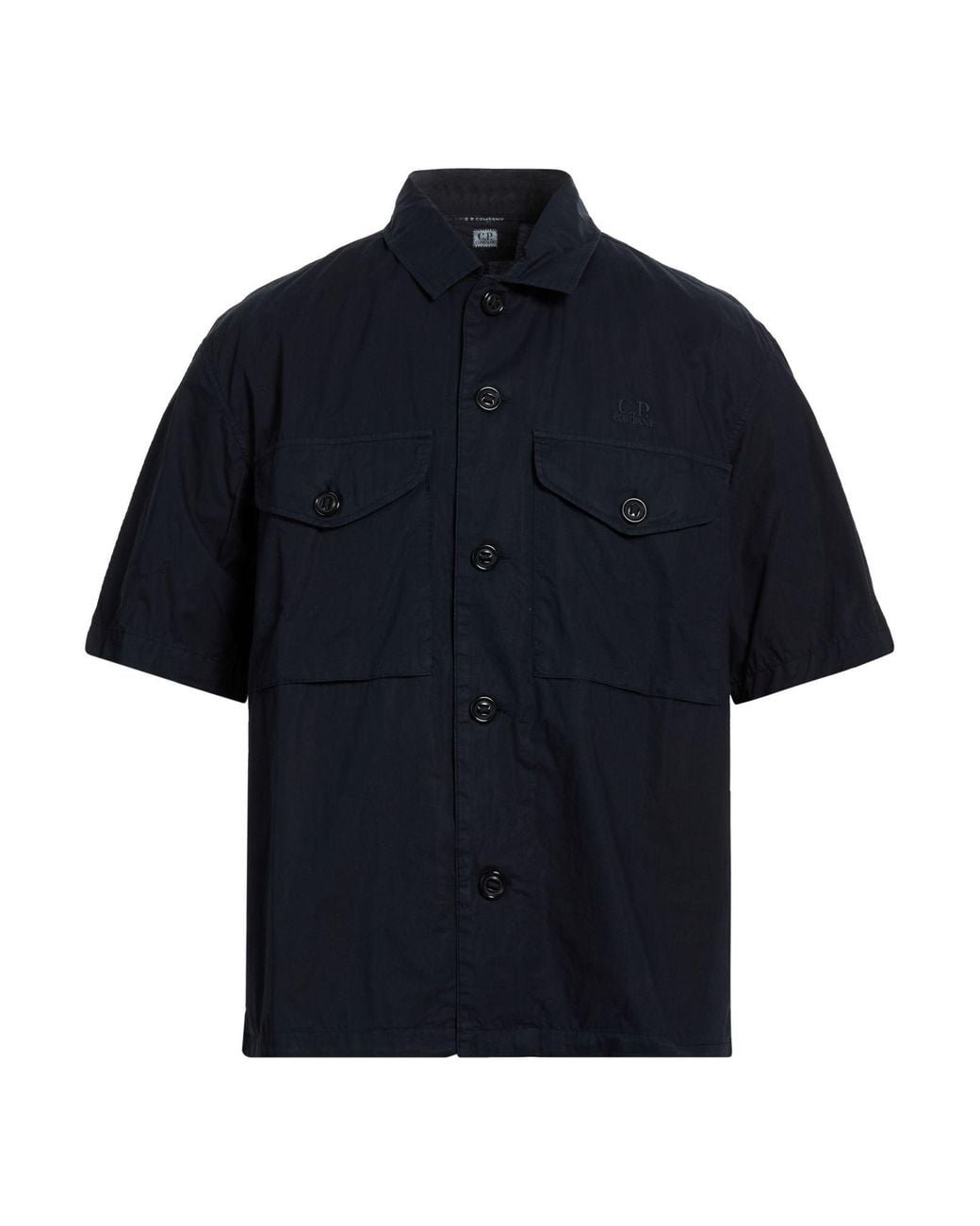 C P Company Blue Shirt Cotton for men