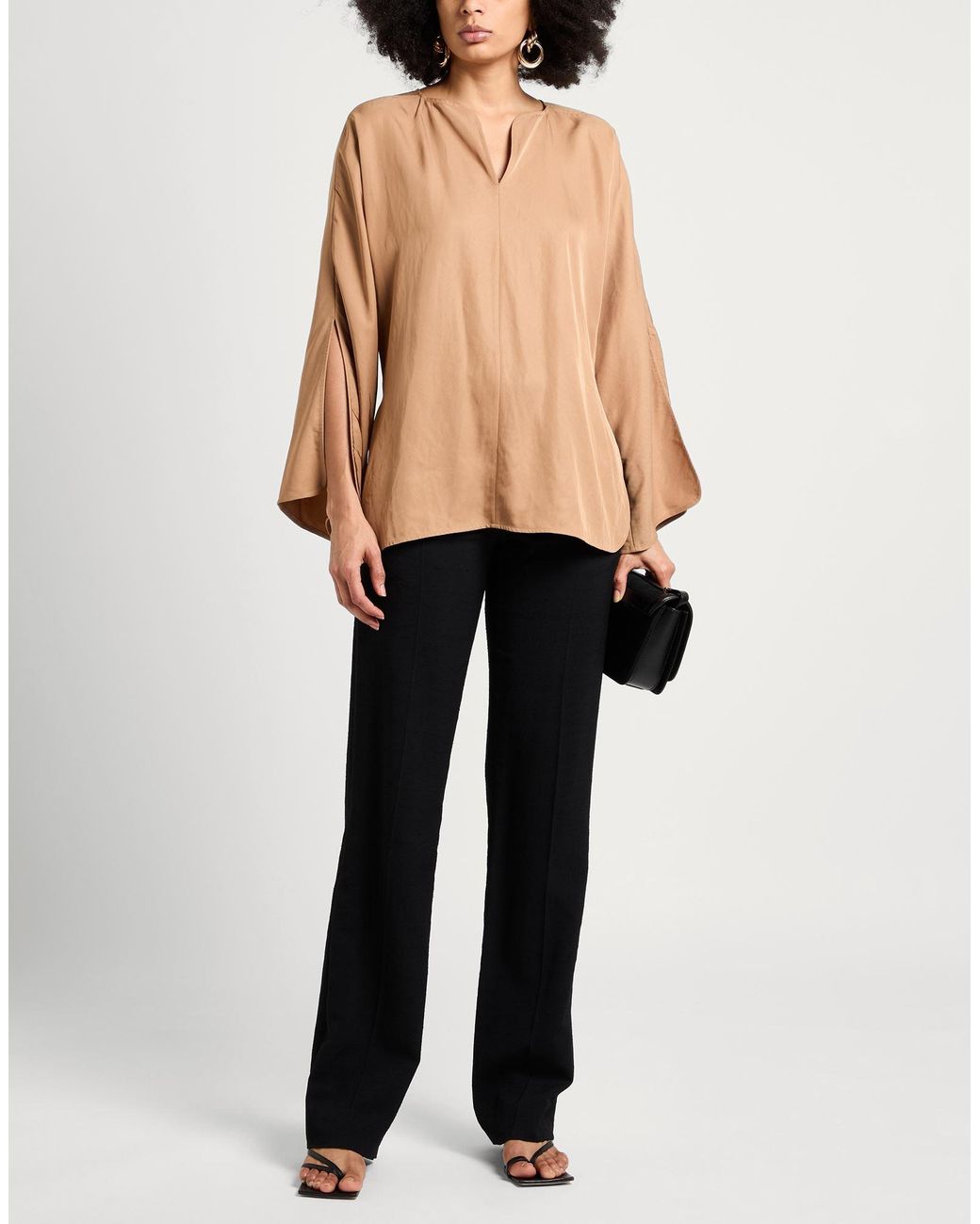 Top By Malene Birger de color Natural