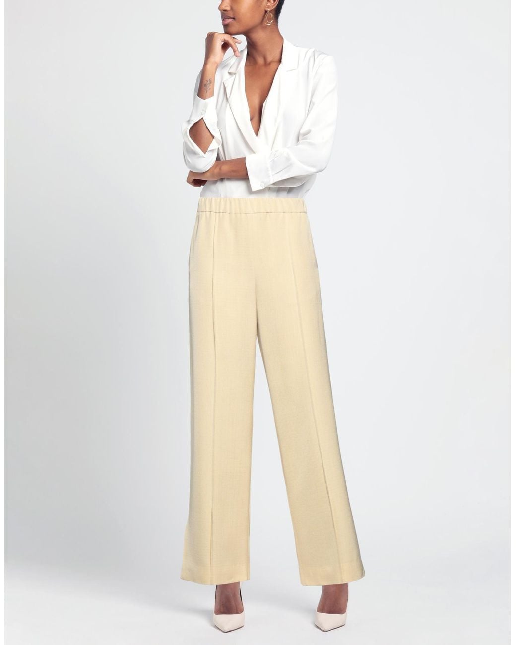 Jil Sander Natural Pants