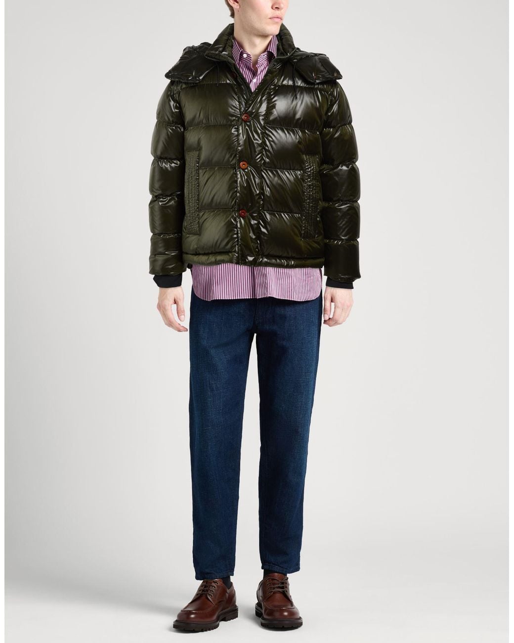 Peuterey Black Military Puffer Polyamide for men