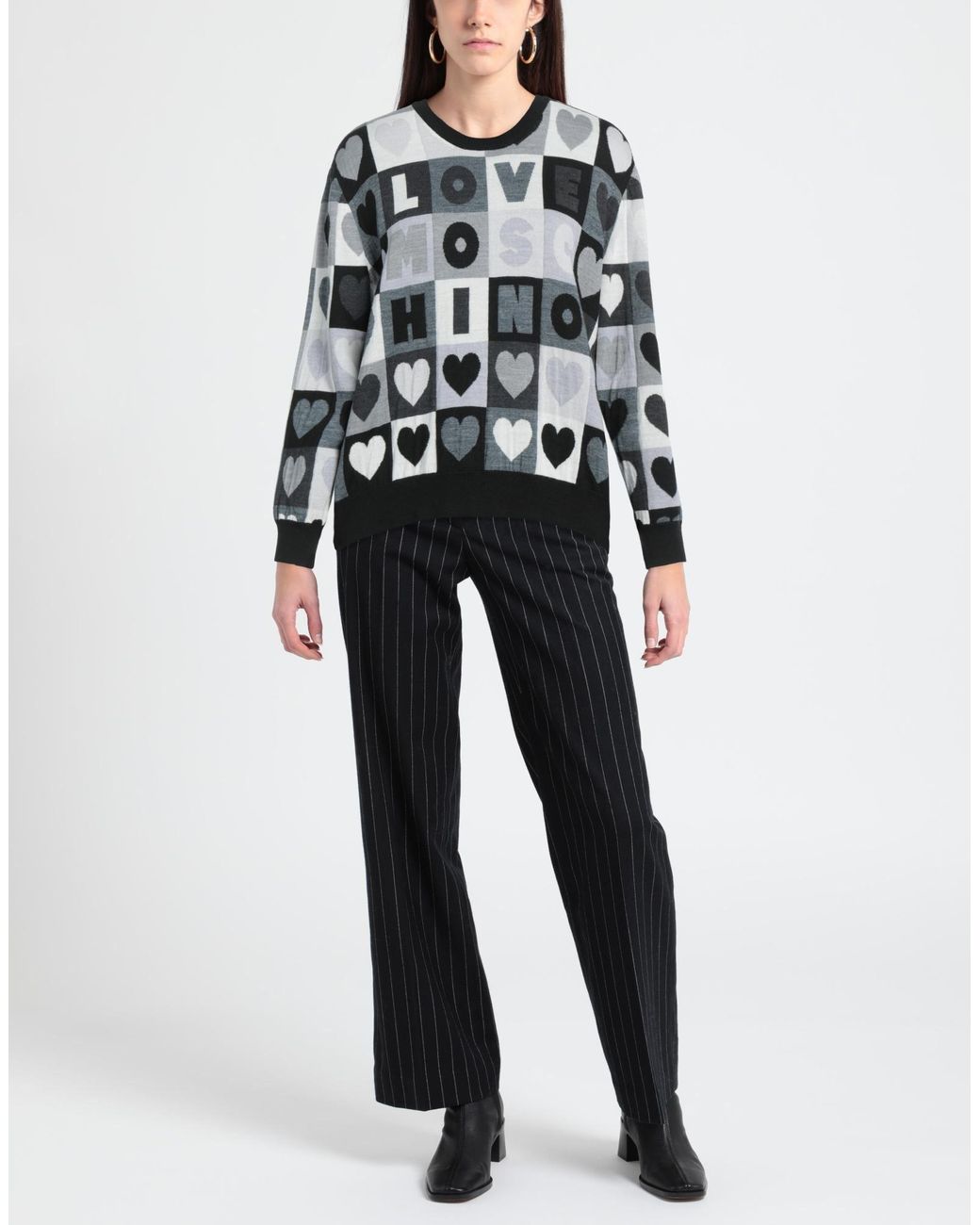 Pullover Love Moschino de color Gray