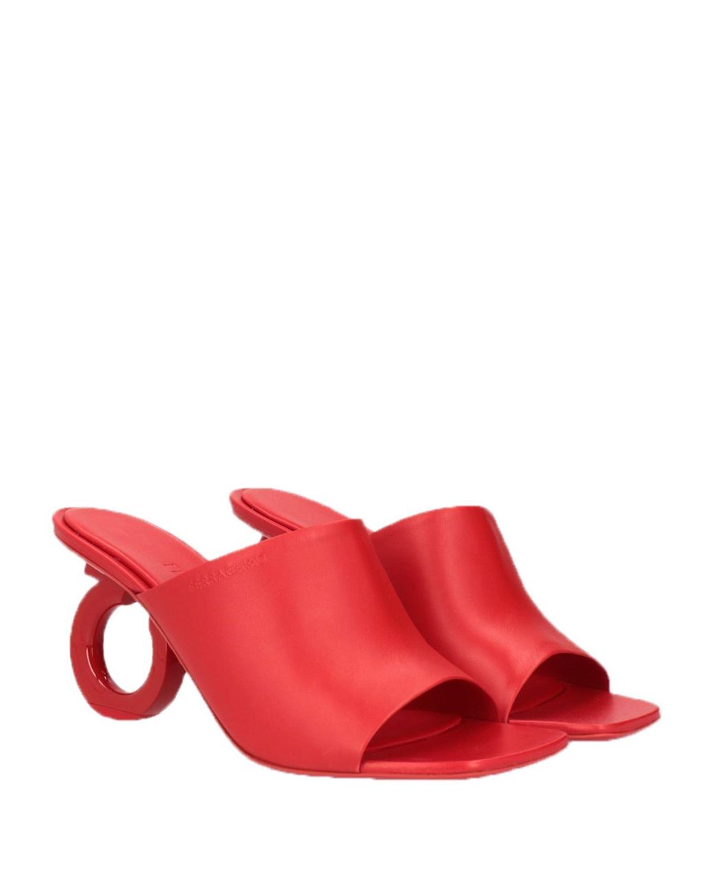 Ferragamo Red Sandale