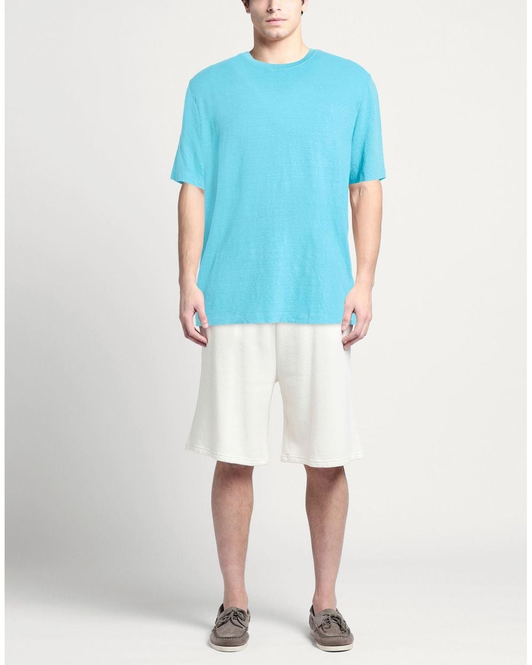 FILIPPO DE LAURENTIIS Blue T-Shirt for men