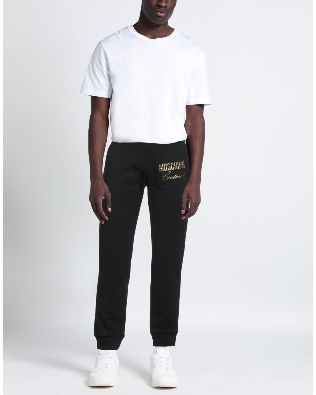 Moschino Black Trouser for men