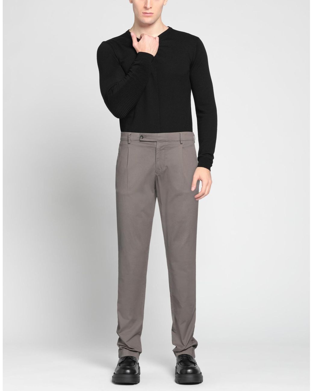 Berwich Gray Pants for men