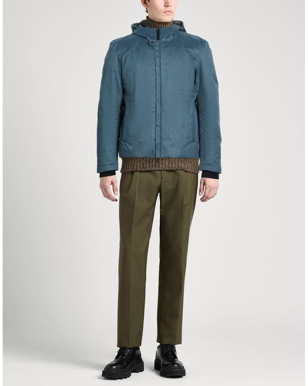 Herno Blue Jackets for men