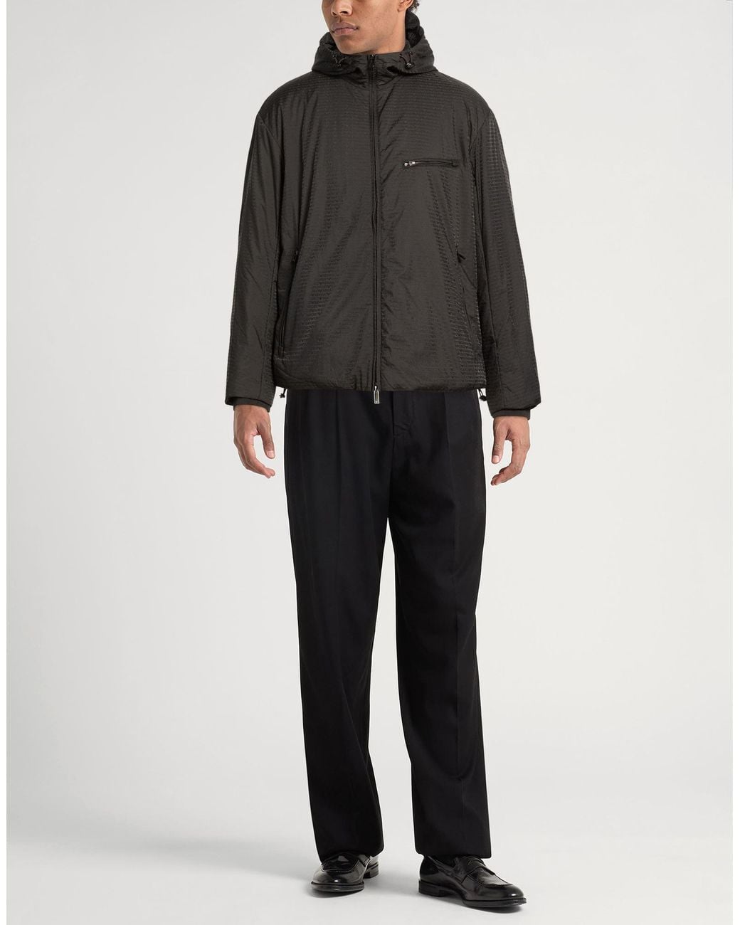 Emporio Armani Black Jacket for men