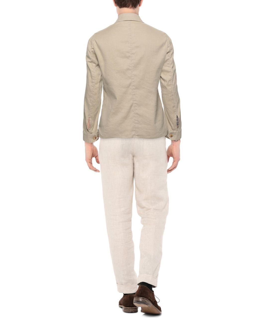 Paoloni Shirt in Sand (Natural) for Men | Lyst
