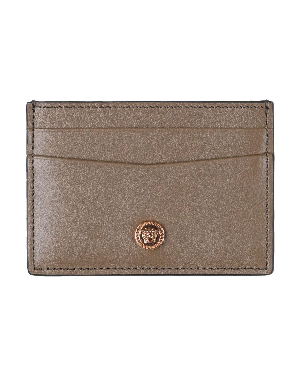 Versace Brown Cardholder for men
