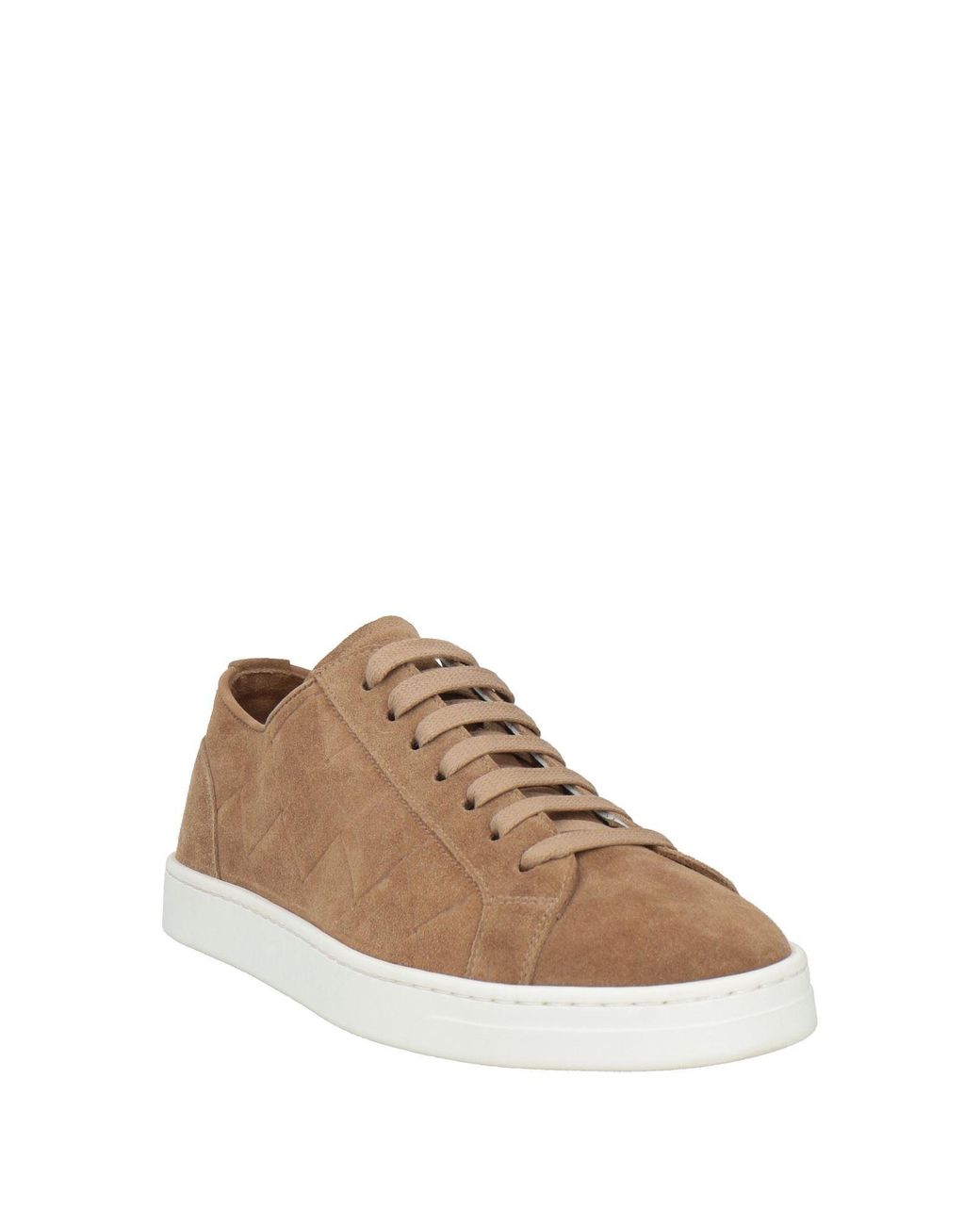 Doucal's Brown Sneakers Leather